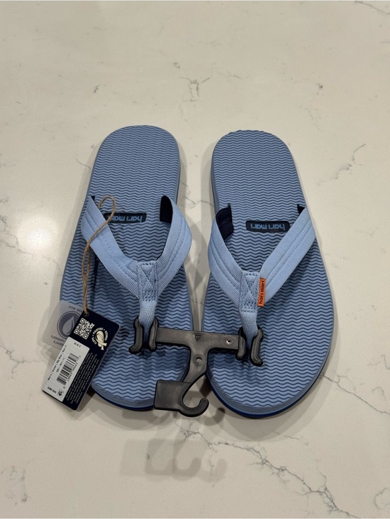 Hari Mari Dunes Sky Blue Waterproof Boat Safe Flip Flops Sandals Mens Sizes